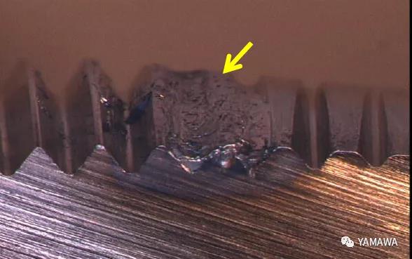 關(guān)于絲攻表面熔著現(xiàn)象的辨別？