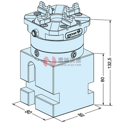 ER-012297 erowa 快速卡盤連底座《nsf》