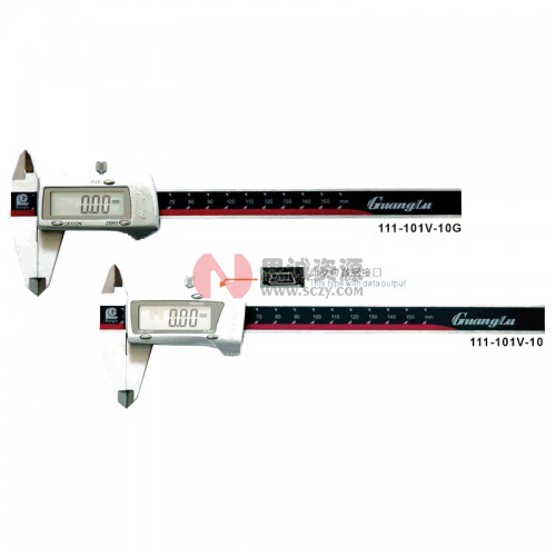 桂林廣陸3V鋰電池數(shù)顯卡尺111-101V-10G/111-101V-10